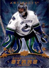 2008-09 Upper Deck Artifacts Stars Roberto Luongo 624/999 #152