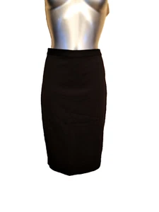 Paule Ka - Black Midi Skirt - Size L / 40 FR - New - Picture 1 of 8