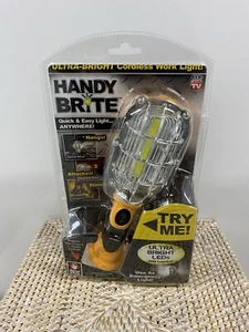 Handy Brite Ultra-Bright White LED Yellow Cordless Work Light Lamp - Picture 1 of 6
