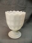 Vintage EO Brody Milk Glass Compote/Vase M4200