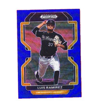 2022 PRIZM   BLUE WAVE   #PDP199   LUIS RAMIREZ   LONG BEACH STATE  RC