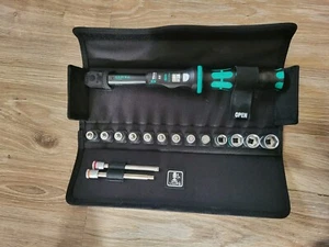 Wera 16-teiliges Fahrrad Click A5 Drehmoment 1 1/4" Schraubenschlüssel 2,5 bis 25 Nm Fahrradset ,004180 - Bild 1 von 4