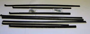 Fits 53 54 Dodge Convertible Window Sweeps Fuzzies Whiskers Felts NEW - Picture 1 of 1