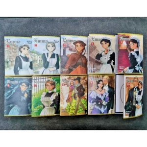 Manga Emma Volume 1-10 Full Set English Version Comic Books New by Kaoru Mori - Picture 1 of 13