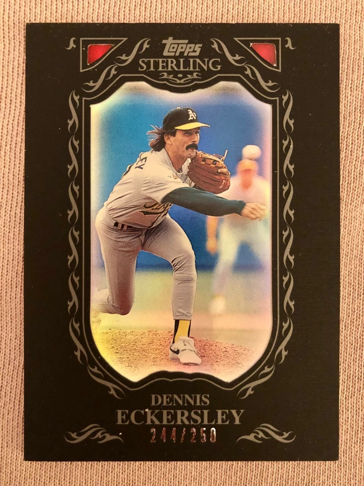 2009 Topps Sterling Card Dennis Eckersley #99 244/250 NRMT-MINT Range CF 12423 - Image 1 of 2