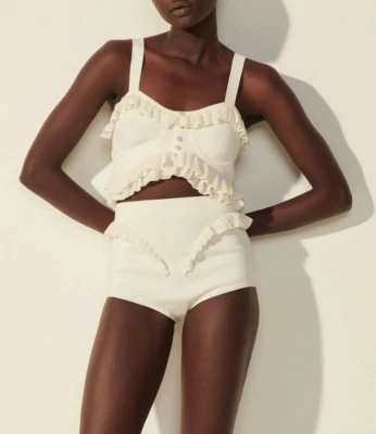 Calzoncillos para mujer Sandro Paris talla 40 FR/L cintura alta SFPSH00113 PRECIO DE VENTA SUGERIDO POR EL FABRICANTE: 75 euros Foto 1 de 4