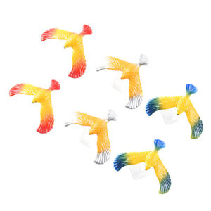 6 pièces oiseau à boire mouvement perpétuel préscolaire jouets éducatifs équilibre bec
