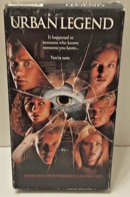 Urban Legend VHS Tape 1999 Teen Horror Slasher 90s Movie, Free Shipping - Image 1 of 3