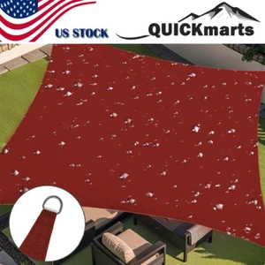 Outdoor Waterproof Sun Shade Sail Patio Yard Pool Garden Canopy Shelter UV Block - Picture 1 of 9