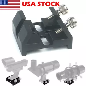 Telescope Finder Scope Dovetail Slot Mount Bracket Base Plate for Celestron New - Picture 1 of 13