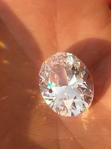 MASSIVE Lot 128 CARAT 4 CZ 's From Closeout BIG 20x15 MM Stones Nice! - Picture 1 of 6