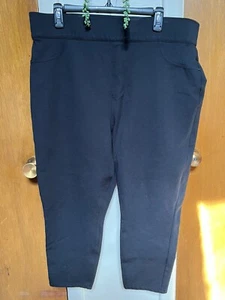 SPANX WOMEN’S BLACK CROPPED/CAPRI'S Comfort Soft Plus Size Leggings 3X - Picture 1 of 9