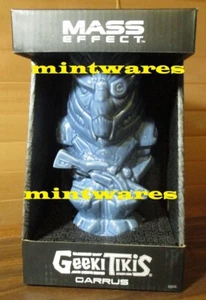 Mass Effect Garrus Vakarian Turian Blue Glaze Geeki Tiki Hawaiian Mug 19 oz NEW - Picture 1 of 7