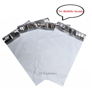 #1 6X9 Poly Mailers buste di spedizione autosigillanti borse per posta impermeabili - Foto 1 di 7