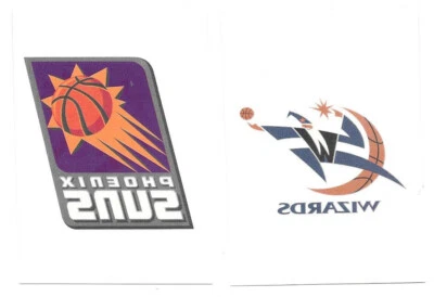 Lot of 2 2008-09 Topps Tip-Off Team Tattoos Phoenix Suns Washington Wizards - Image 1 of 2