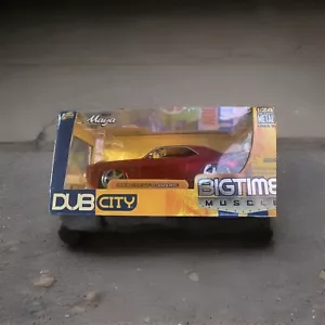 🔥1969 CHEVY CAMARO SS RED SILVER 1/24 JADA BIGTIME MUSCLE - Picture 1 of 1