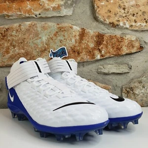 Nike Force Savage Pro 2 Athletic Football Mens Size 13 White Blue BV3969-105 New - Picture 1 of 12