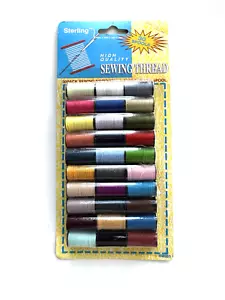 30 Sewing Thread in Various Colors with Needle Value Pack! - Picture 1 of 4