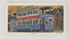 1967 Brooke Bond Red Rose Transportation Through the Ages Tea Electric Tram z6d