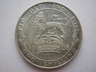1908 silver Shilling, GVF.