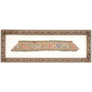 Antique Persian Safavid Silk Textile Fragment - Picture 1 of 5