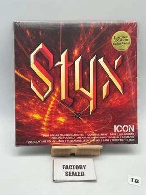 Styx – Icon Limited Edition Orange Vinyl 2020 Pressing - Image 1 of 4