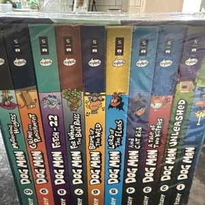 Dog Man: The Supa Buddies Mega Collection Box Set (Dog Man #1-10) NEU Hardcover - Bild 1 von 3