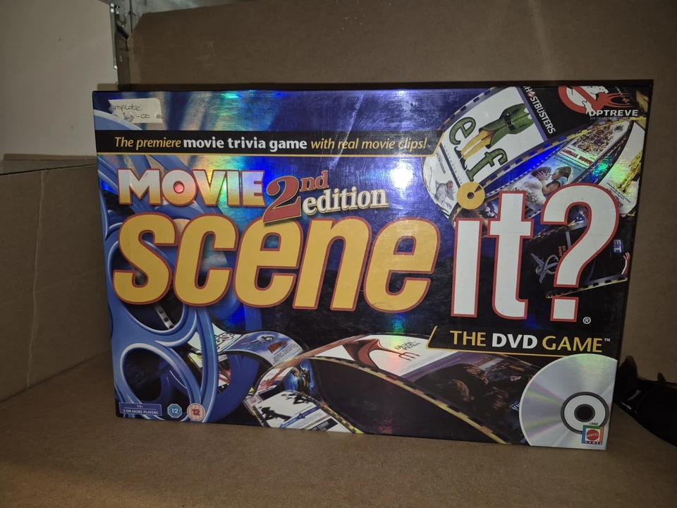 Scene it Movie 2nd Edition DVD Board Game 2007 Films Family Fun... - Image 1 of 1