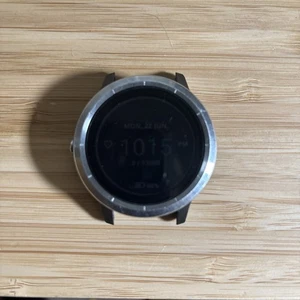 Garmin Vivoactive 3 ORIGINAL, herrajes de acero inoxidable negro / SIN BANDA - Imagen 1 de 3