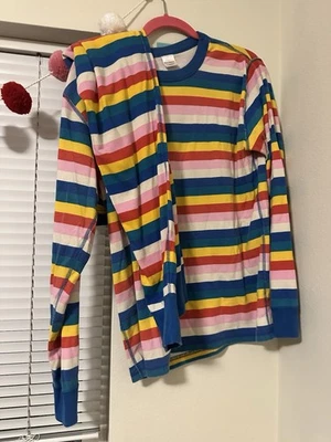 Women’s / unisex Hannah Anderson organic cotton PJ sleepwear set large - Image 1 of 4