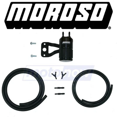 Moroso Air/Oil Separator for Twin Cams with Stock Air Cleaner for 1999-2005 cj Foto 1 de 4