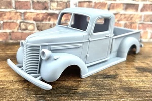 1/24 Scale: 3D Printed “Stock 1940 Chevy Pickup Truck” Body. Resin, 1/25 - Picture 1 of 9