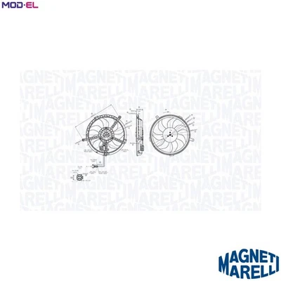 FAN ENGINE COOLING 069422850010 FOR MINI N14B16A/B16C/B16AB N18B16A/B16C 1.6L - Image 1 of 4