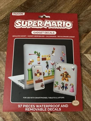 NEW Super Mario Nintendo Gadget Decals - 97 pieces (Paladone, 2022) - Image 1 of 2