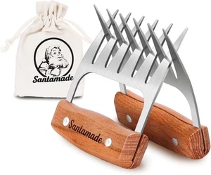 Meat Shredder Claws - Stainless Steel for Pulled Pork, Silver - Picture 1 of 6