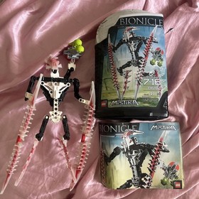 LEGO Bionicle Mistika Makuta Krika (8694) 100% Complete Canister Instructions