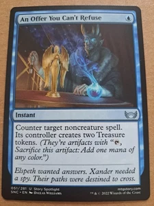 MTG ein Angebot You Can't Refuse Streets of New Capenna 051/281 Regular Uncommon - Bild 1 von 2