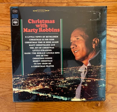 Marty Robbins - Christmas With Marty Robbins LP  Columbia 1970 Pressing  Sealed - Image 1 of 2