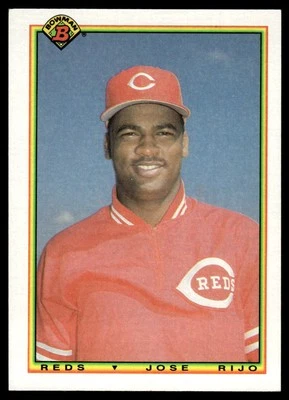 1990 Bowman #45 Jose Rijo - Image 1 of 2