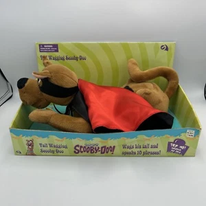 Scooby Doo Schwanz wedeln Cartoon Network Plüschtier Stofftier Gemmy Neu aus altem Lagerbestand neu - Bild 1 von 6
