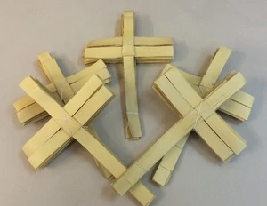 50 Hand Made Indian Palm Cross Crosses- Wholesale Available - Picture 1 of 2