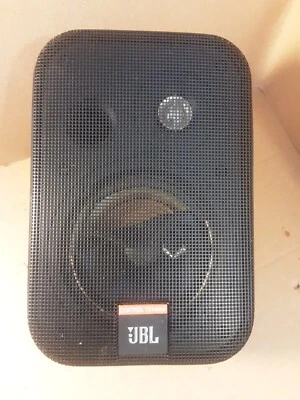 JBL Control 1 Xtreme 5.25"Speaker-WORKS BUT THE FOAM AROUND TWEETER CORN IS WORN - Image 1 of 4