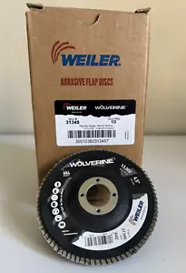 Weiler 31345 Wolverine Fächerscheibe 60er Körnung 4-1/2" Typ 29 (10er Pack) - Bild 1 von 2