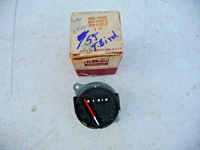 New Old Stock 1955  Ford original dash Fuel Gauge FoMoCo  55 Vic Crown Sunliner - Image 1 of 4