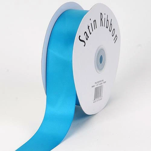 Single Face Satin Ribbon 100% Polyester, 1/4" 3/8" 5/8" 7/8"; 100 Yards/ Roll - Image 1 of 1