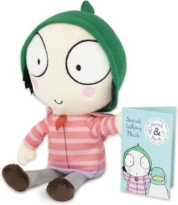 CBeebies Sarah And Duck Talking Soft Plush Toy 10" - Picture 1 of 1