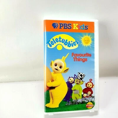 Teletubbies - Favorite Things (VHS, 1999) PBS Kids - Image 1 of 4