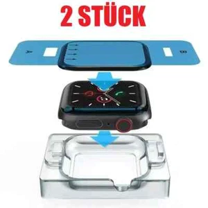 💥SZKŁO OCHRONNE WYŚWIETLACZA DO APPLE WATCH 5|6|7|8|9|10 FOLIA OCHRONNA Z POMOCĄ MONTAŻU💥 - Zdjęcie 1 z 5