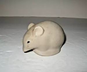 Vintage Taubenschmiede Tennessee Ton Keramik graue Maus Figur signiert - Bild 1 von 6