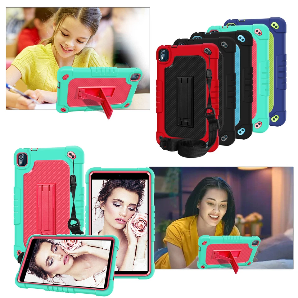 For Nokia T10 8 Inch 2022 Tablet Shockproof Hybrid Rugged Case+Screen Protector - Image 1 of 1